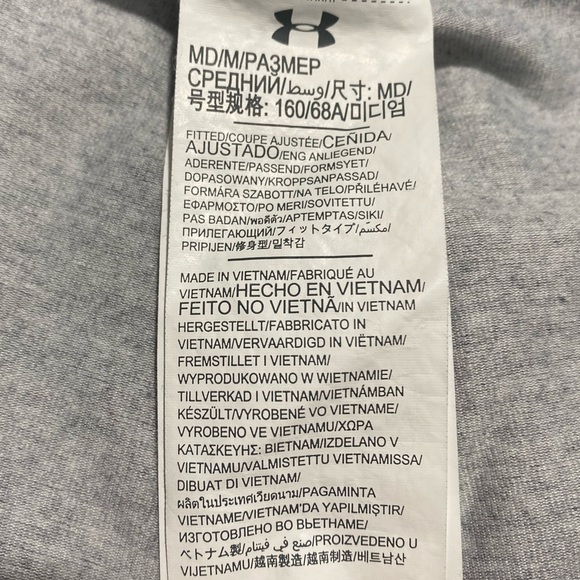 Under Armour Big Girls/Woman’s athletic capris Leggings size MD - Picture 5 of 5